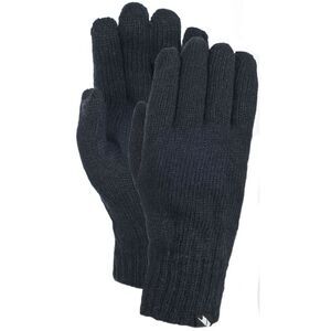 Trespass Mens Bargo Knitted Gloves / Black